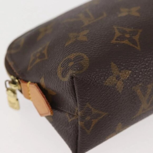 LOUIS VUITTON Monogram Pochette Cosmetic PM Pouch M43998 LV Auth BA6165 - Picture 4 of 16